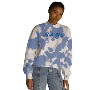 JUNK FOOD LA Rams Tie Dye Sweatshirt